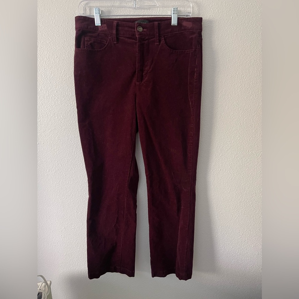 TALBOTS STRETCH CORDUROY STRAIGHT LEG PANTS
RICH BURGUNDY